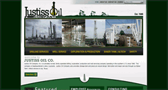 Desktop Screenshot of justissoil.com