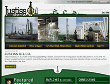 Tablet Screenshot of justissoil.com